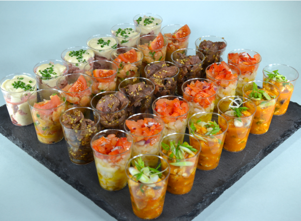 Plateau Verrines Salées - Jerome Ravel Traiteur