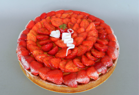 Tarte aux framboises