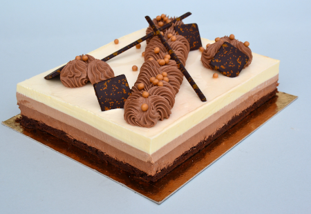 Entremet 3 chocolats